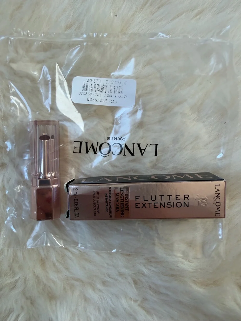 Lancome Idôle Flutter Mascara Mini  + Mini Lip Idôle Butterglow (Travel Size)